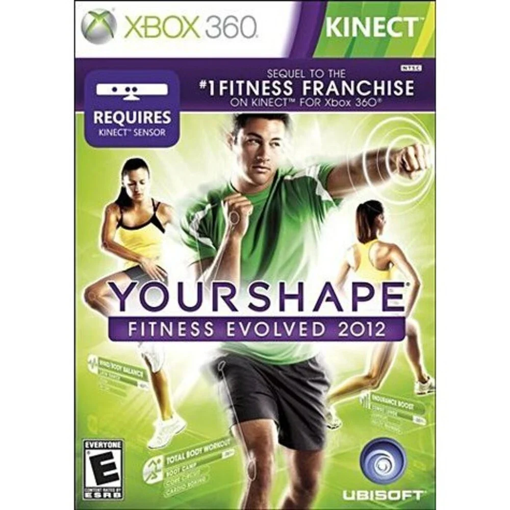 Your Shape: Fitness Evolved 2012 (Microsoft Xbox 360, 2011)